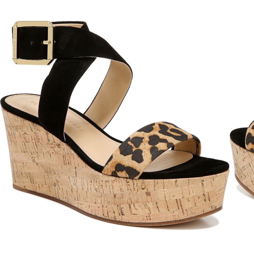 Veronica Beard Hurley Platform Wedge Sandal